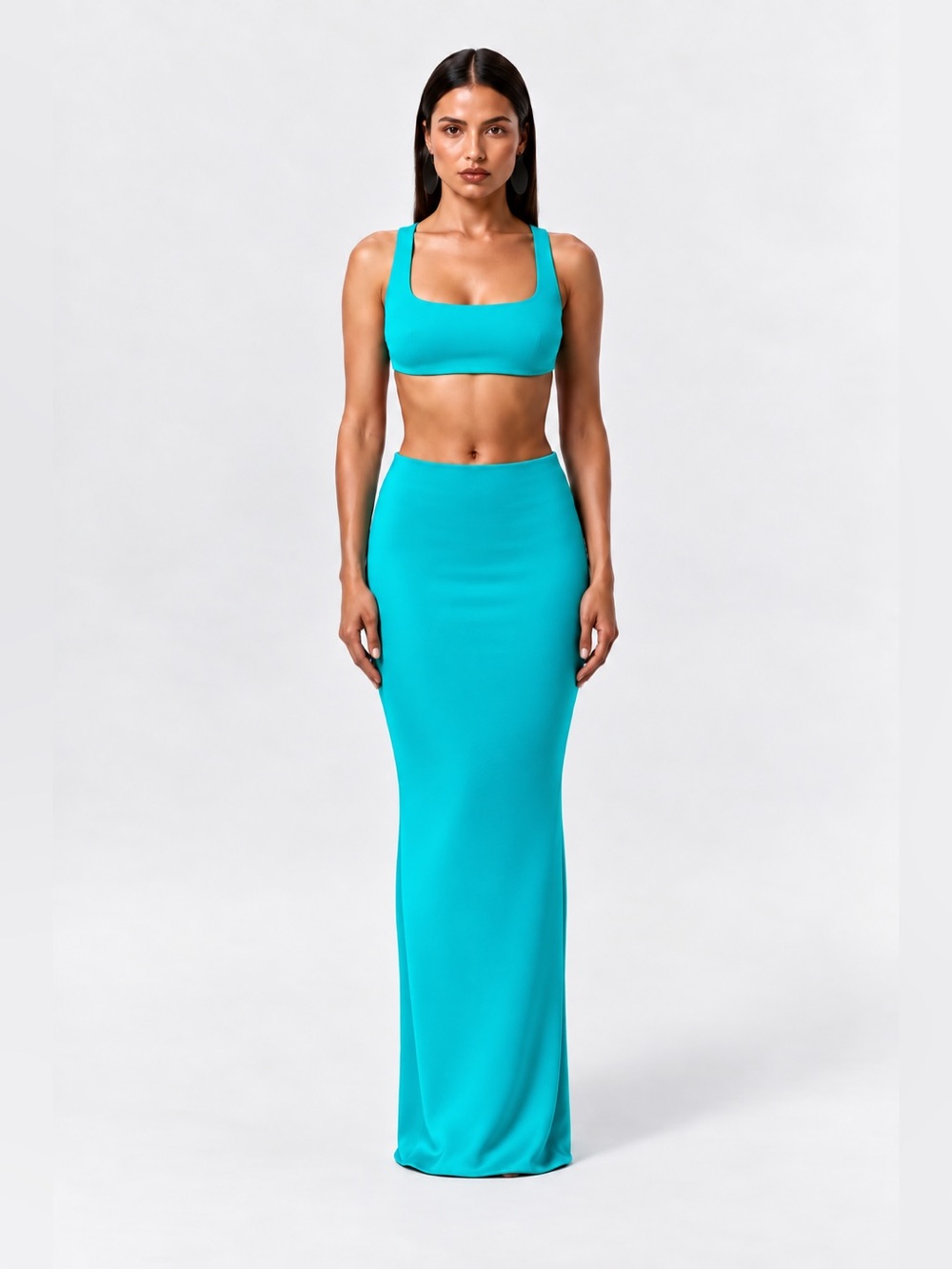 Naked Wardrobe Hourglass Bra Turquoise